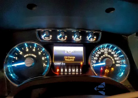 2012 Ford F150 Supercrew из США, поврежденный, VIN 1FTFW1ET3CKD79621